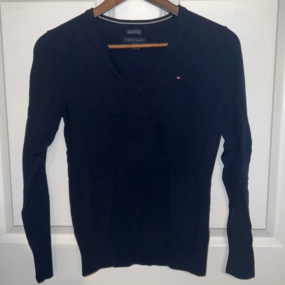 Tommy Hilfiger navy blue sweater